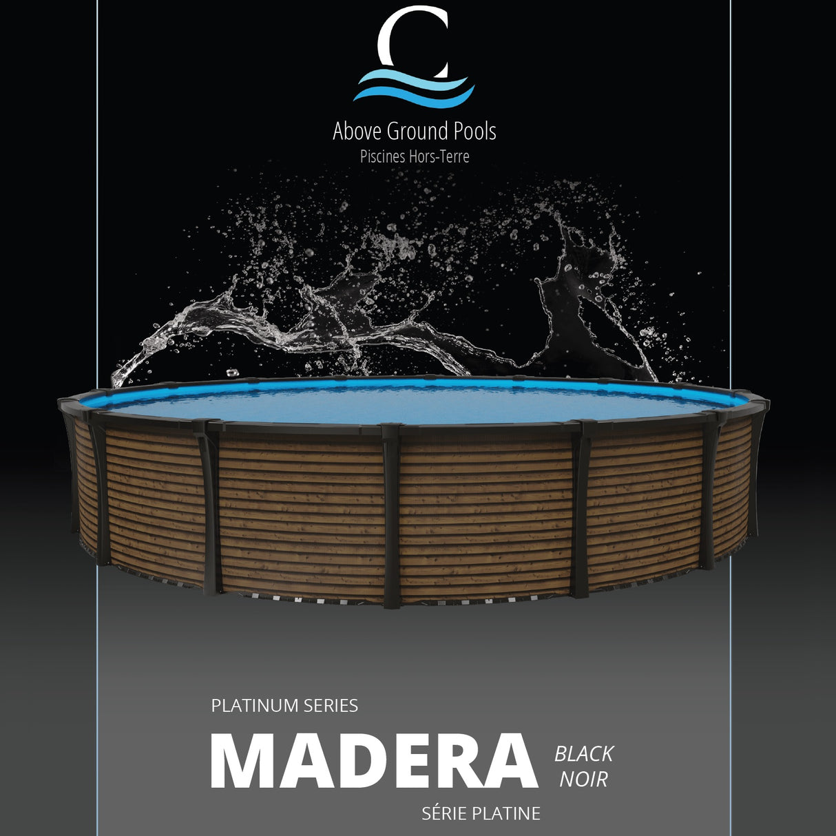 CARVIN® Platinum Series Madera Above Ground Swimming Pool