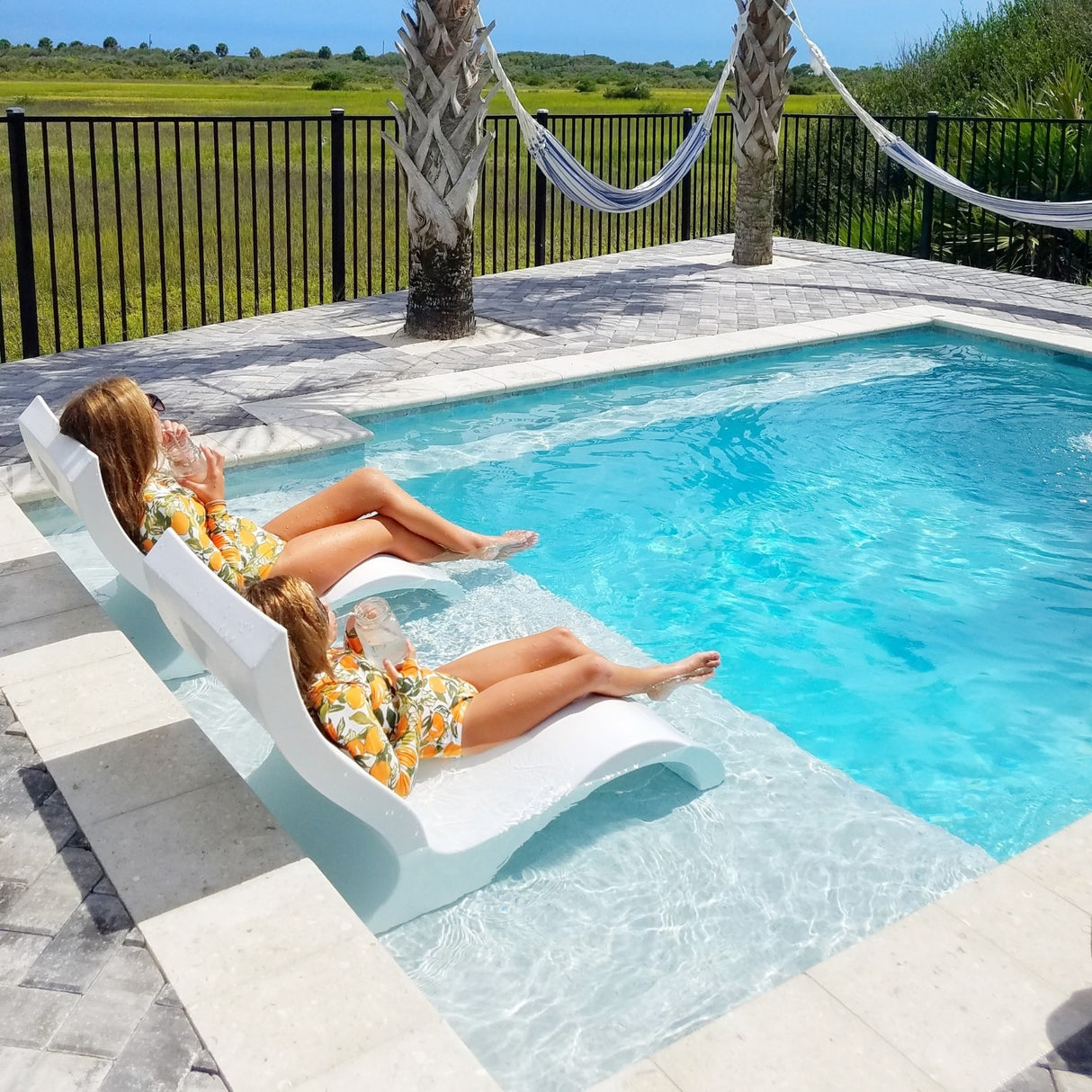 Signature in-Pool Lowback Chair from Ledge Lounger