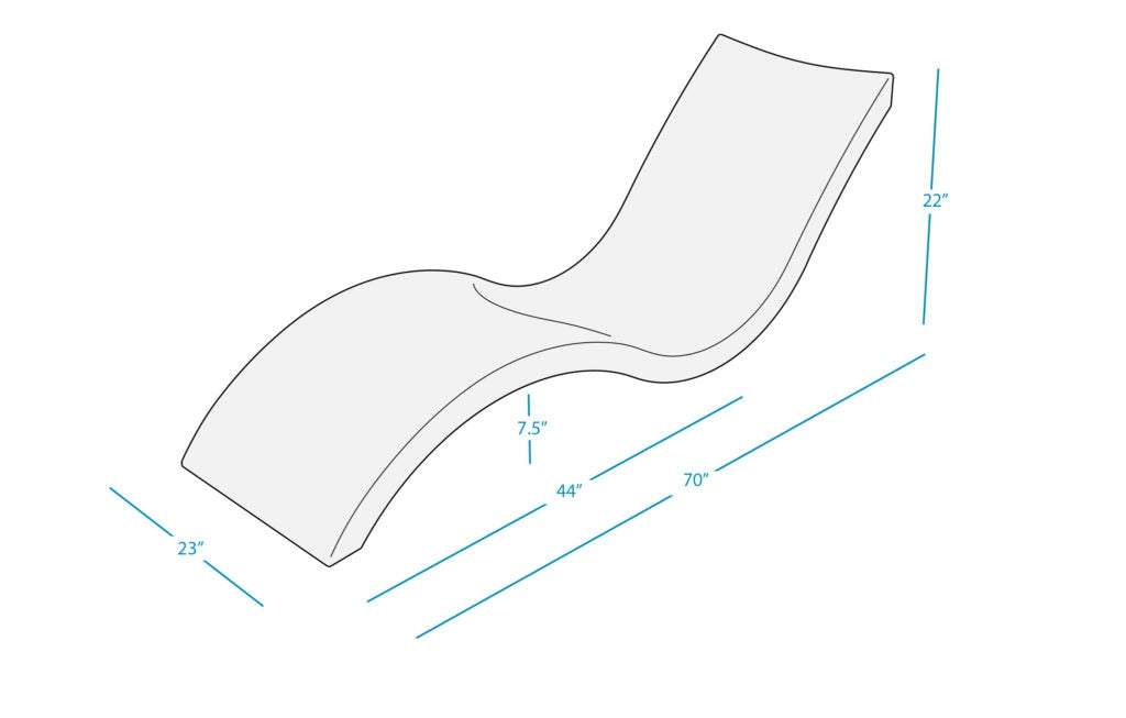 Signature in-Pool Chaise Lounge from Ledge Lounger