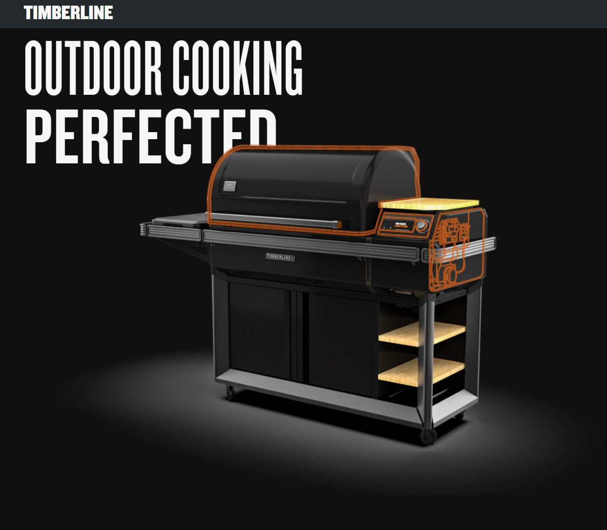 Traeger Timberline Wi-Fi Controlled Wood Pellet Grill with WiFire