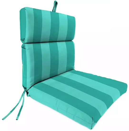 Stripe Lagoon Universal Replacement Chair Cushion 851/9702