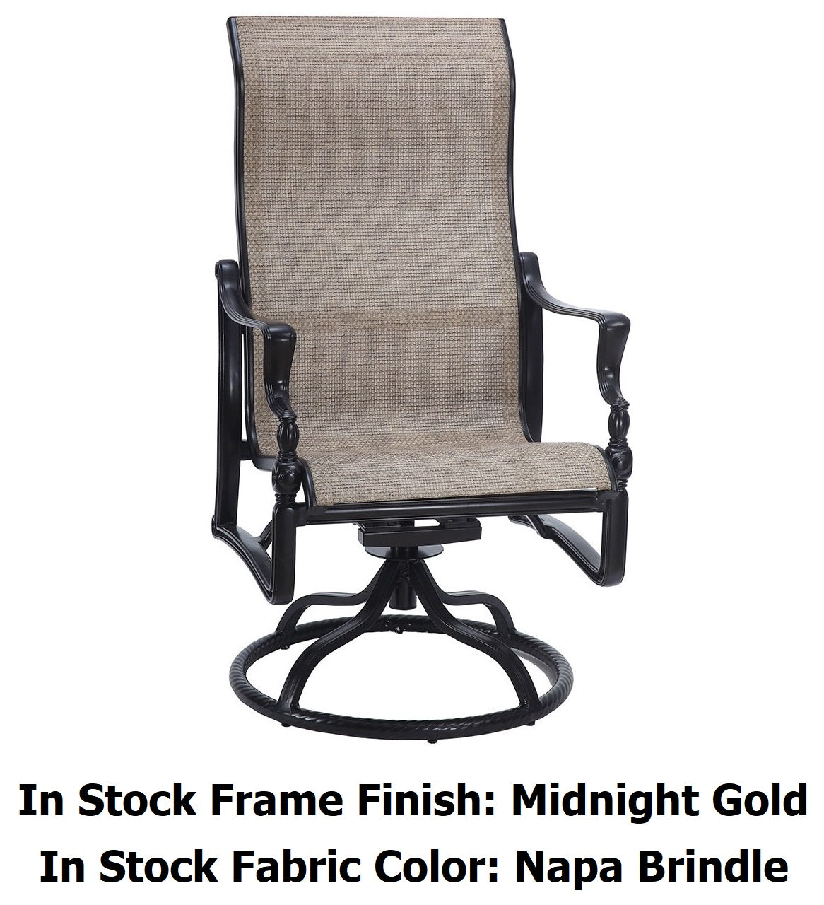 Bel Air Sling Cast Aluminum Fire & Chat Sets