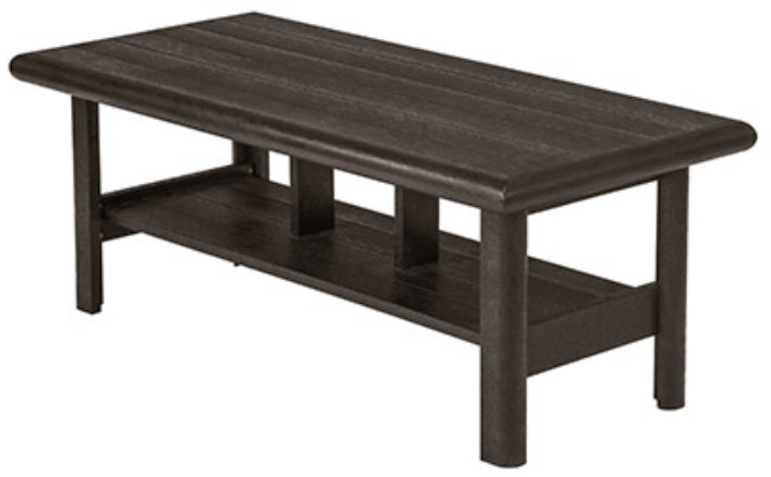 Brown outdoor coffee table