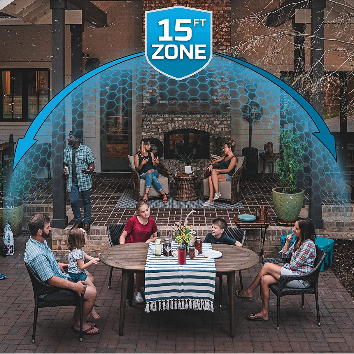 Magenta Thermacell Patio Shield Mosquito Repeller