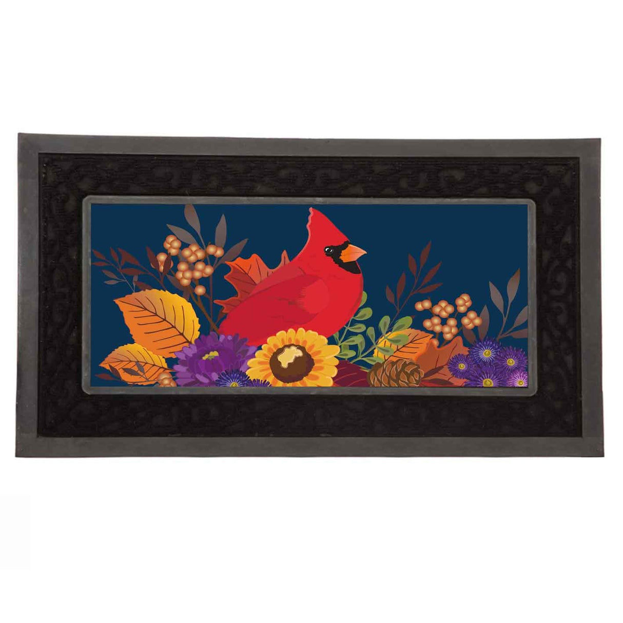 Autumn Cardinal Floral Sassafras Switch Mat