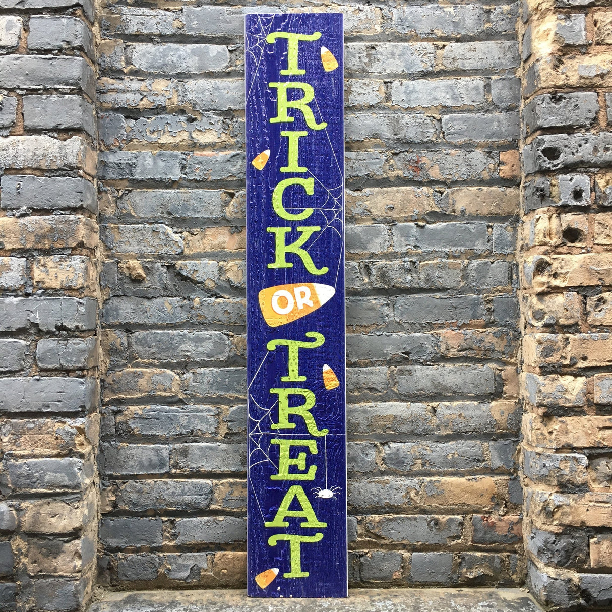 Trick or Treat Halloween Porch Board