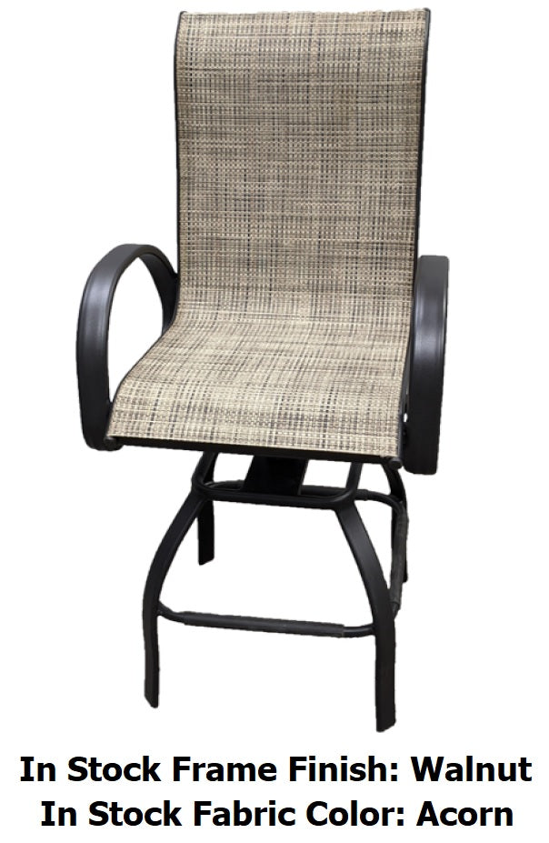 Dublin Brown High Dining Balcony Set