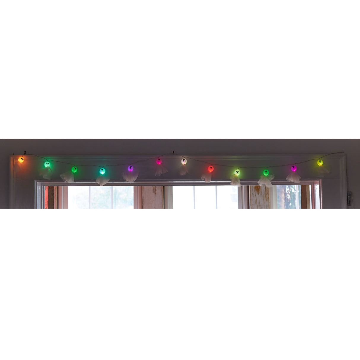 6' Color Changing Ghost Light Up Garland