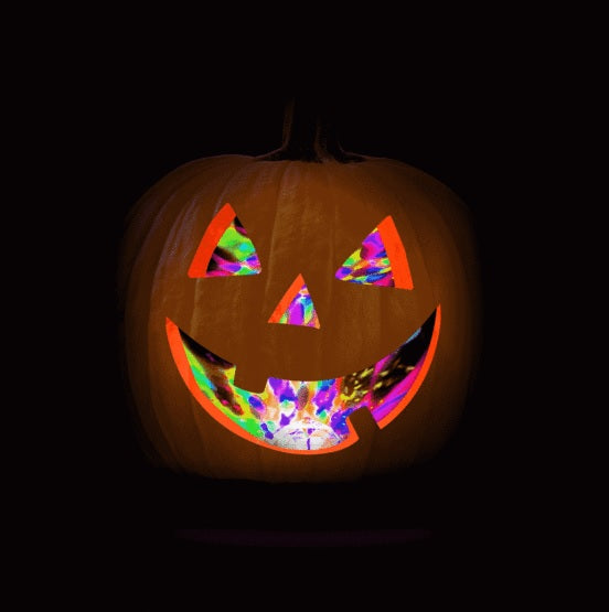 Flashing Pumpkin Light