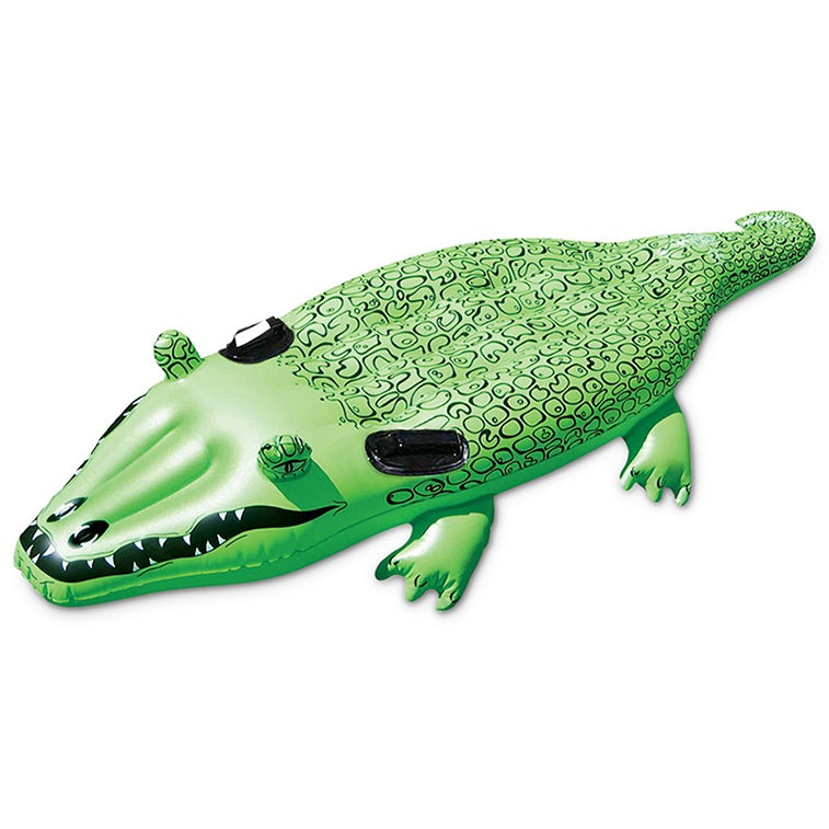 Inflatable Alligator Rider Pool Float by Poolmaster