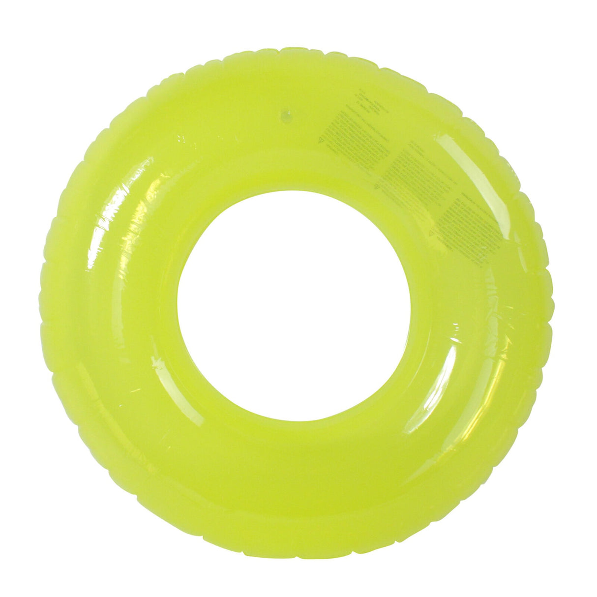Inner tube for kids. There are two color options: Yellow or Purple.