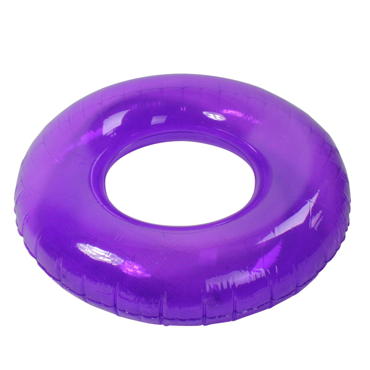 Inner tube for kids. There are two color options: Yellow or Purple.