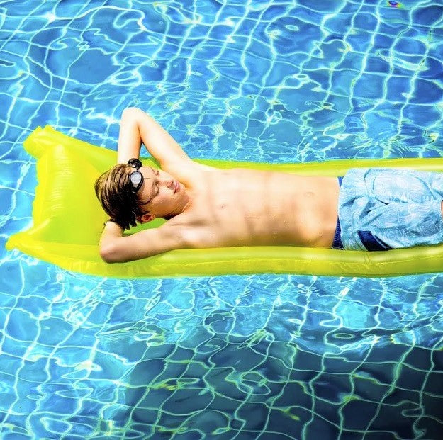 Swimline Transparent Color Brite Inflatable Pool Mat