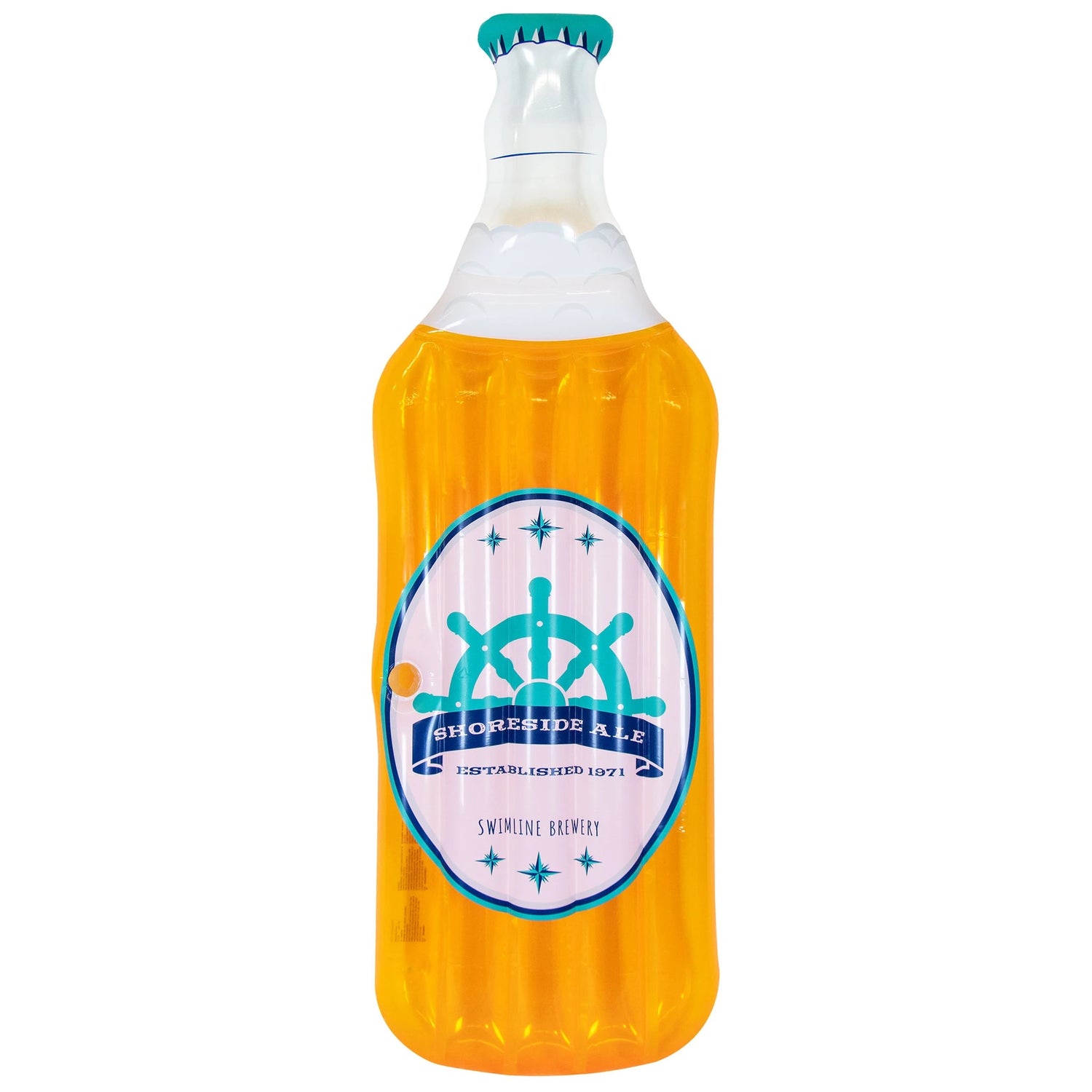 Swimline's Inflatable Beer Bottle Mattress Float