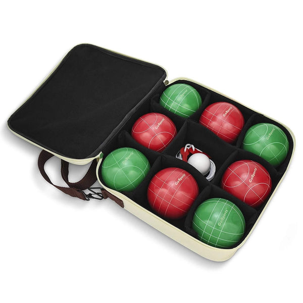 GoSports 100mm Regulation Bocce Set Premium Official Size