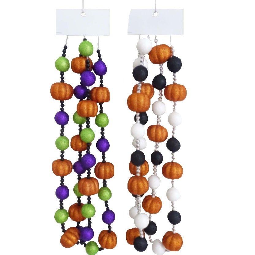 Halloween Glitter Ball Garland