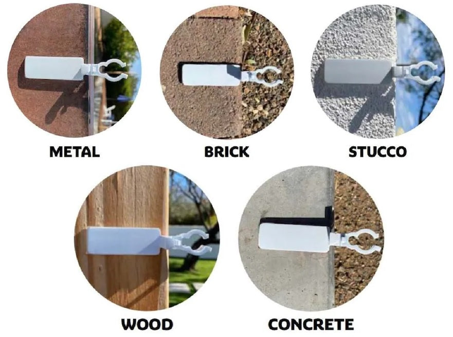 Set of 10 MAX PRO Anywhere Sticky Clips