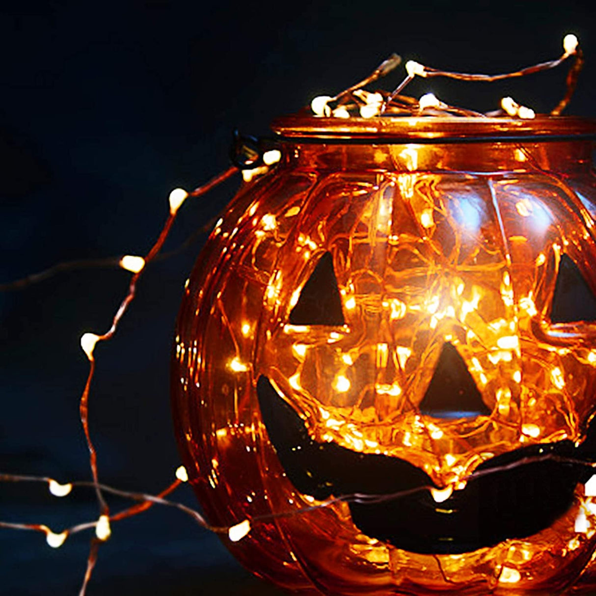 Set of 40 Battery-Operated Micro LED Starry Waterproof Lights