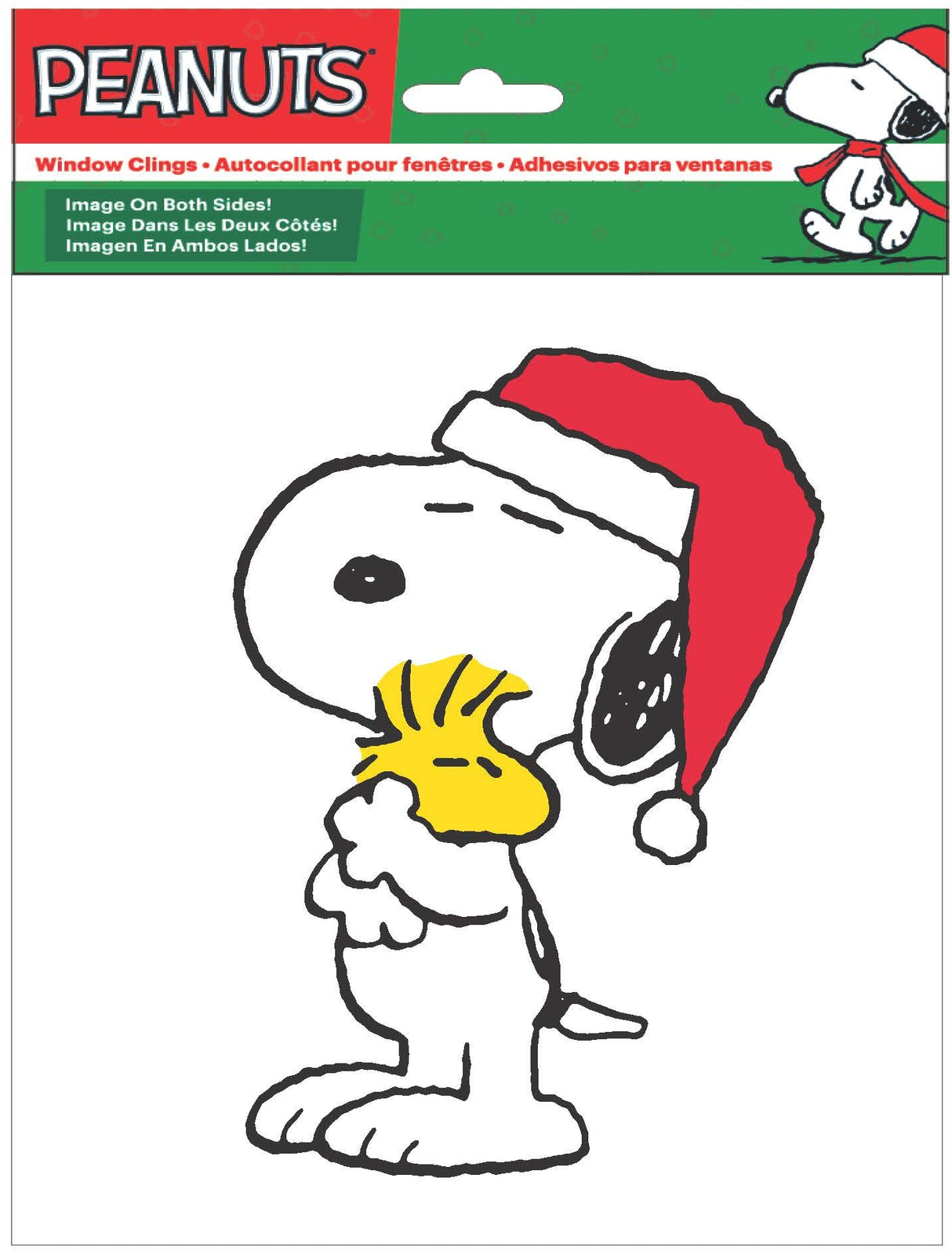 Peanuts Gel Window Cling