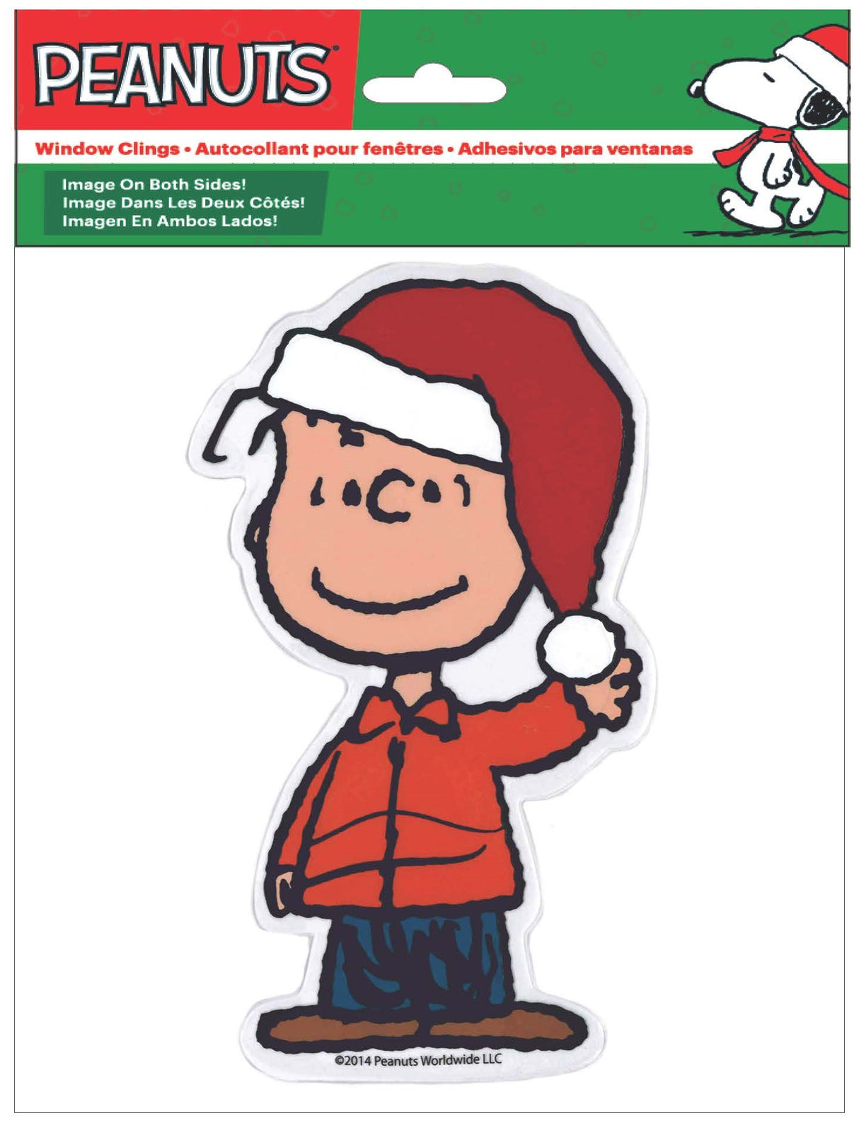 Peanuts Gel Window Cling