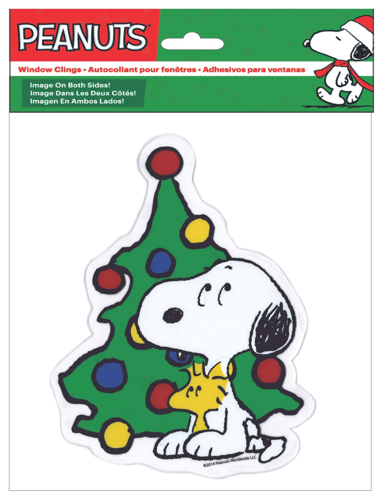 Peanuts Gel Window Cling