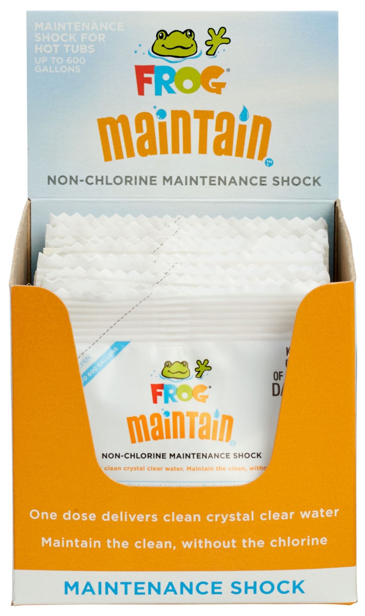 12-Pack of FROG® Maintain™ Shock for Hot Tubs