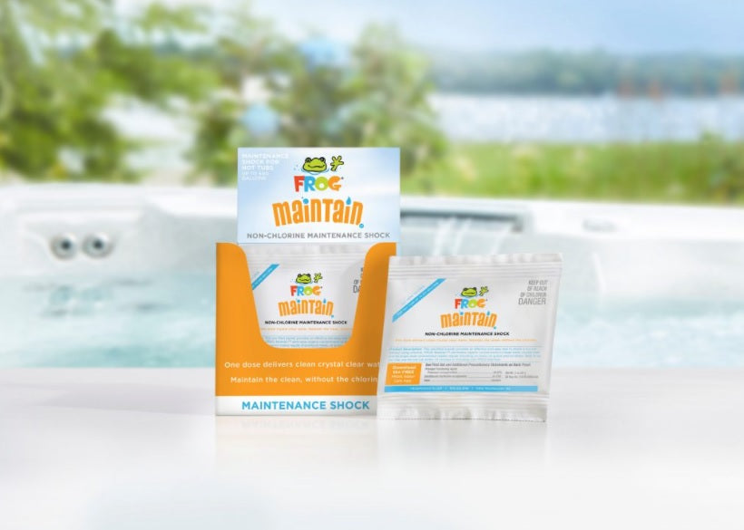 12-Pack of FROG® Maintain™ Shock for Hot Tubs