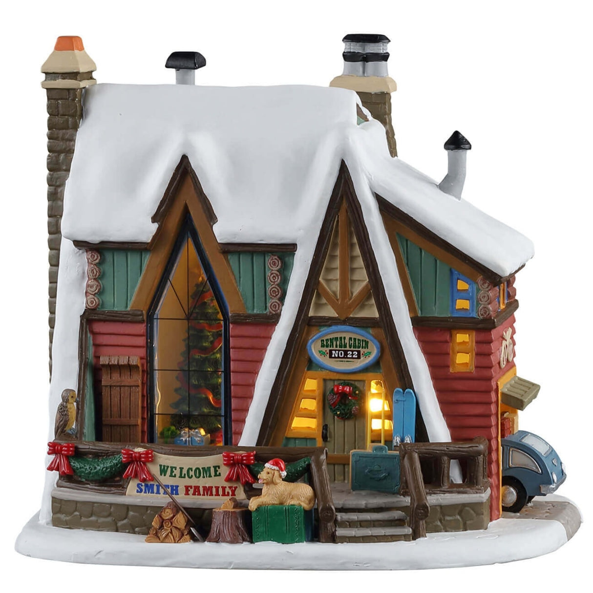 Lemax Vail Village Lighted Building: Mountain Holiday Reunion #15745