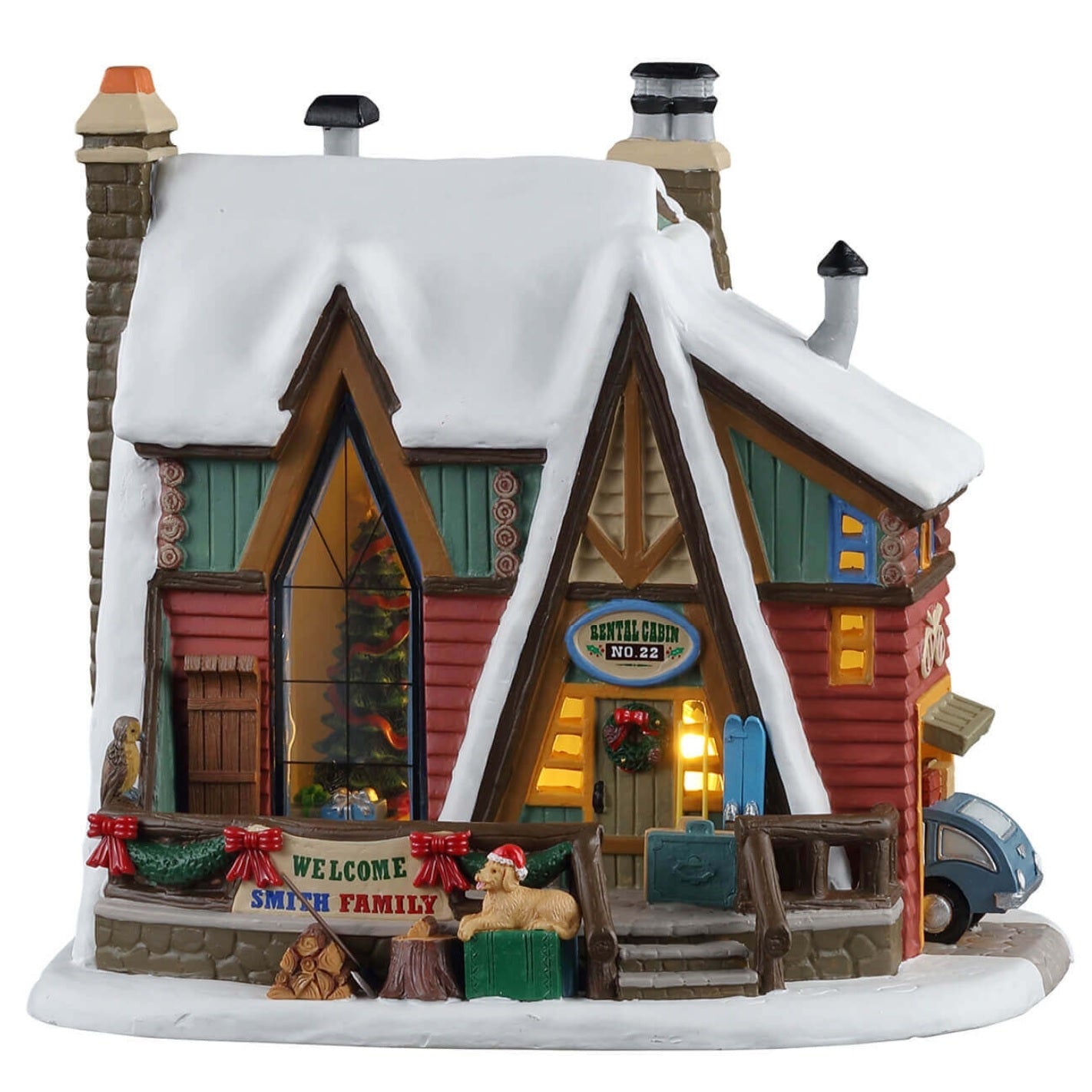 Lemax Vail Village Lighted Building: Mountain Holiday Reunion #15745