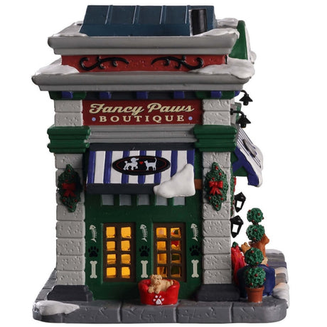 Lemax Caddington Village Lighted Building: Fancy Paws Boutique #05651