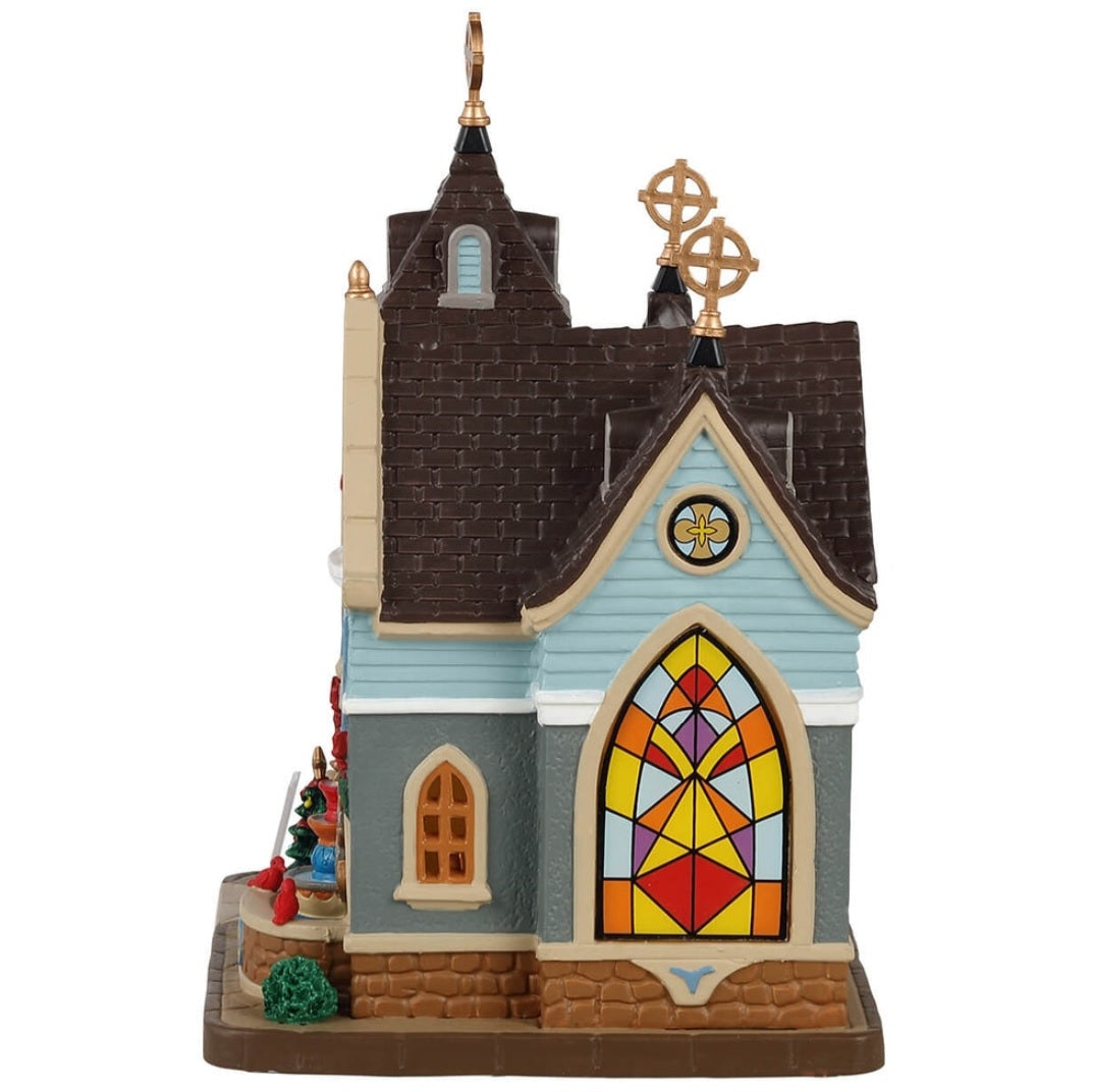 Lemax Caddington Village Lighted Building: Chapel of Everlasting Life #15776