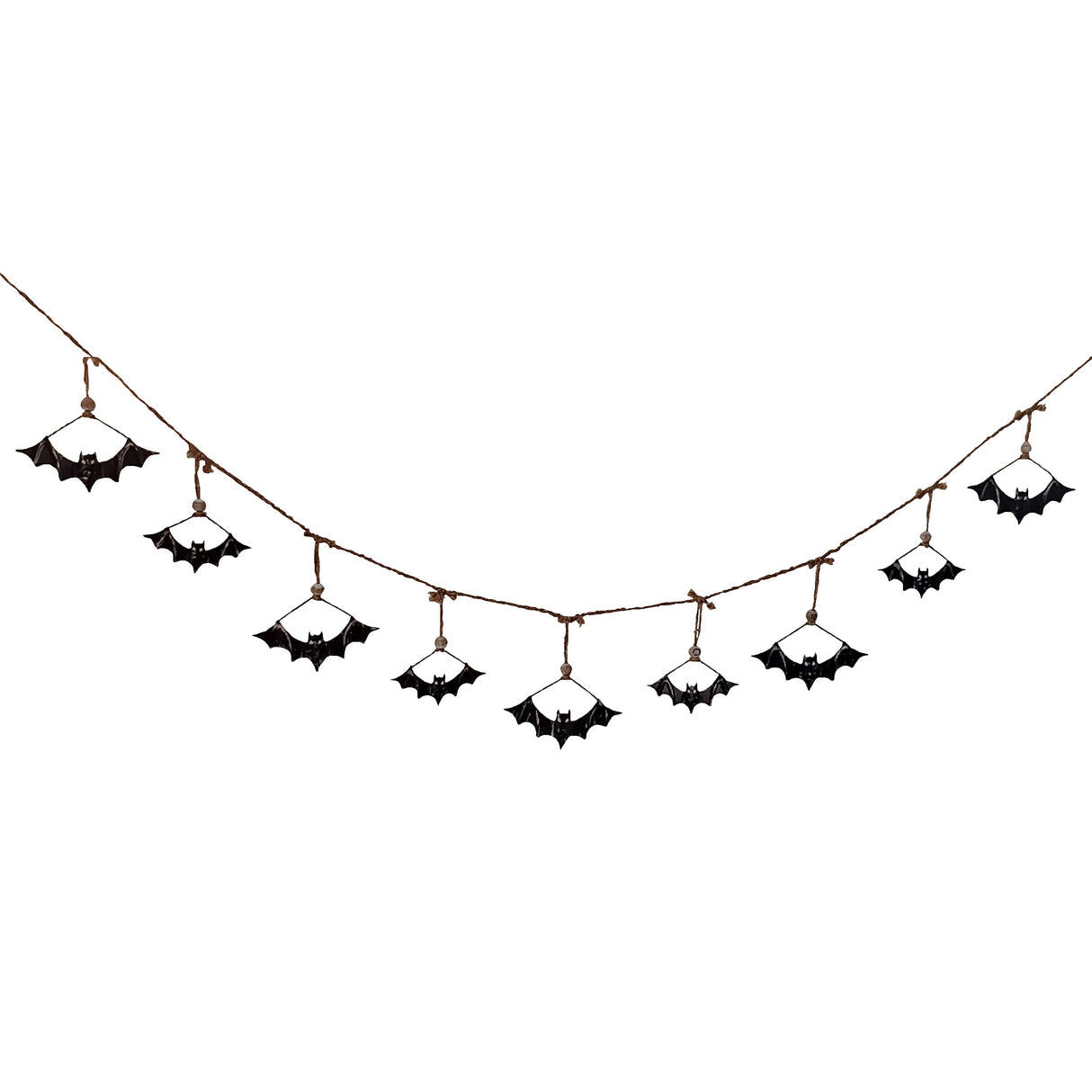 5.5' Metal Bat Halloween Garland