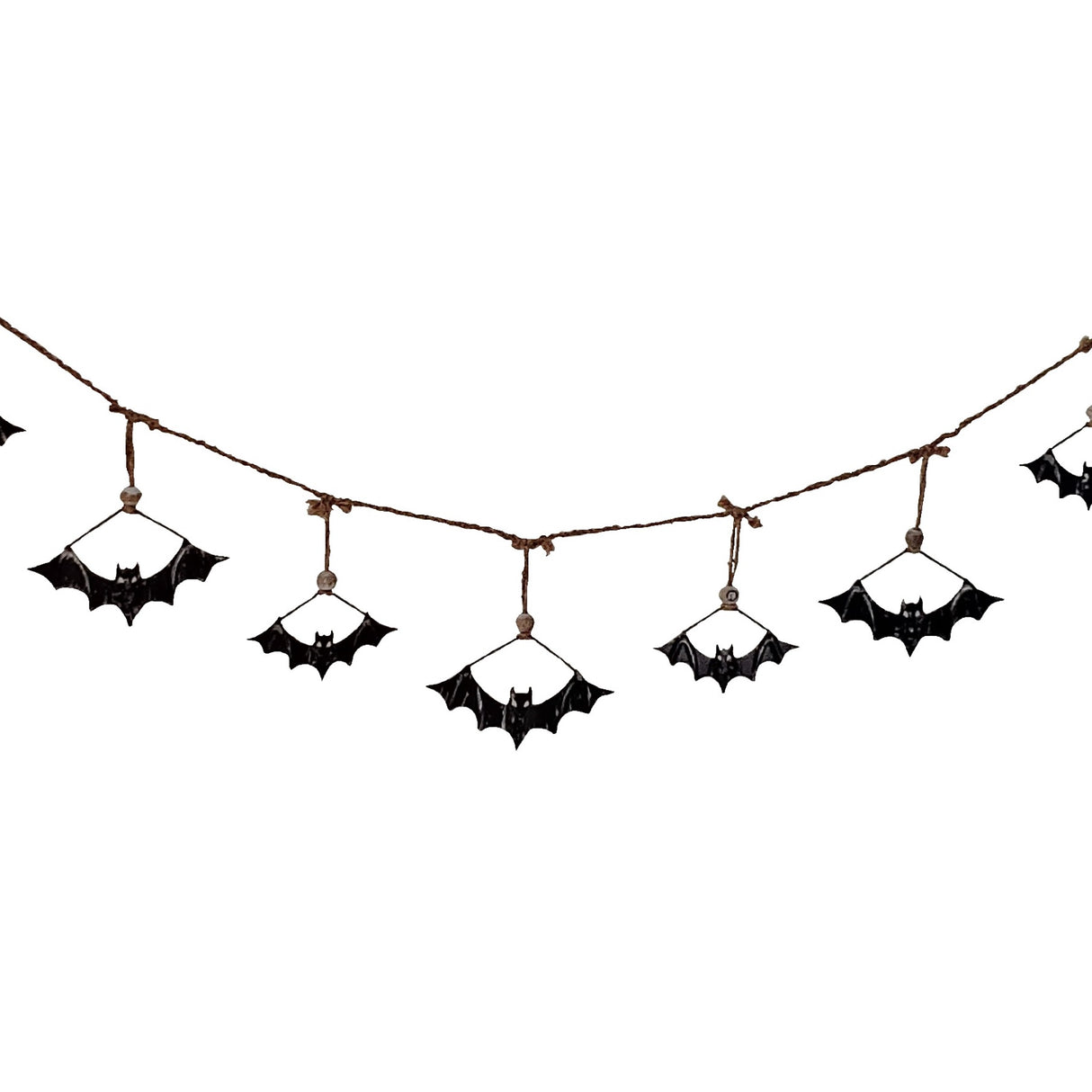 5.5' Metal Bat Halloween Garland