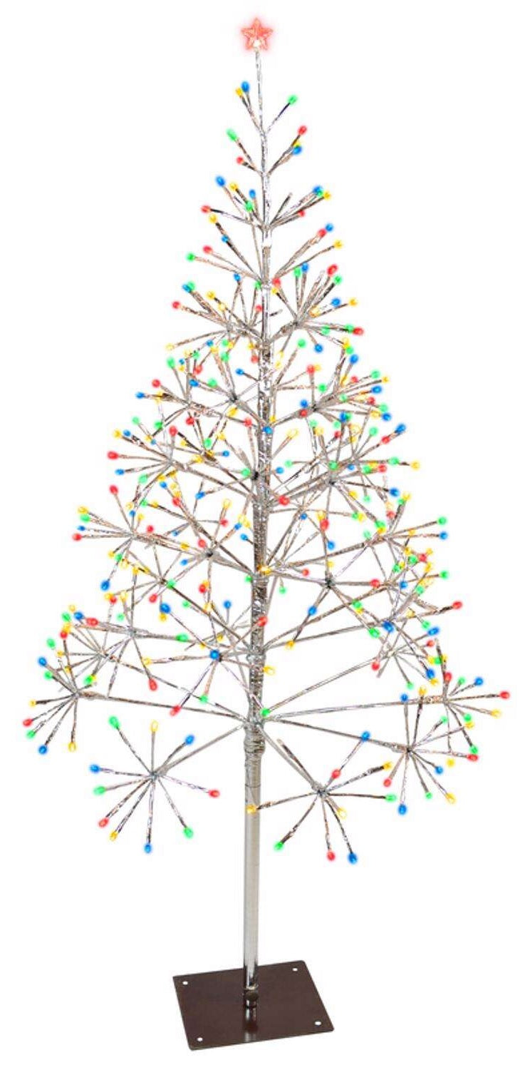 Shimmering Multi-Colored LED Twinkle Tree Decorations