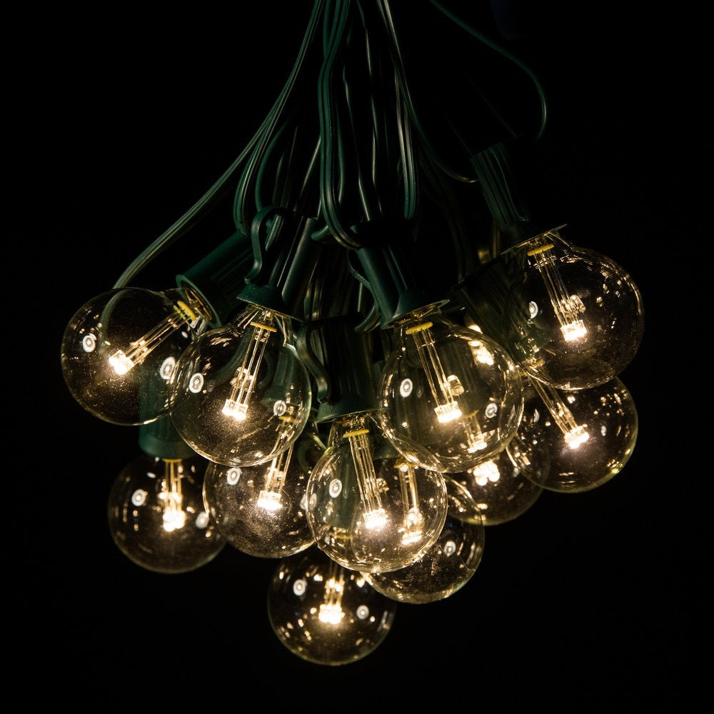 Set of 25 LED G40 Super Bright Lights