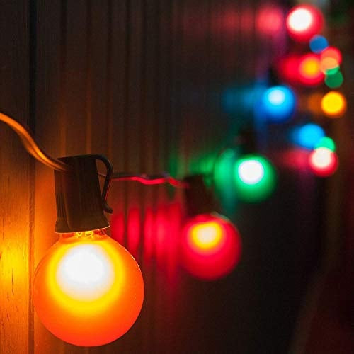 Set of 25 LED G40 Super Bright Lights