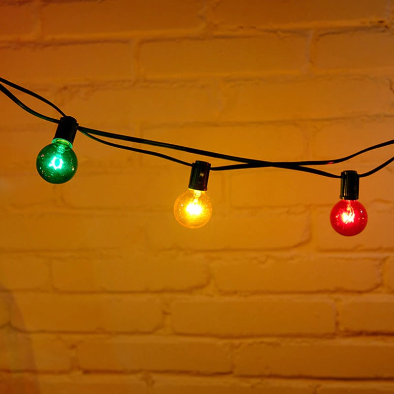 Set of 25 LED G40 Super Bright Lights