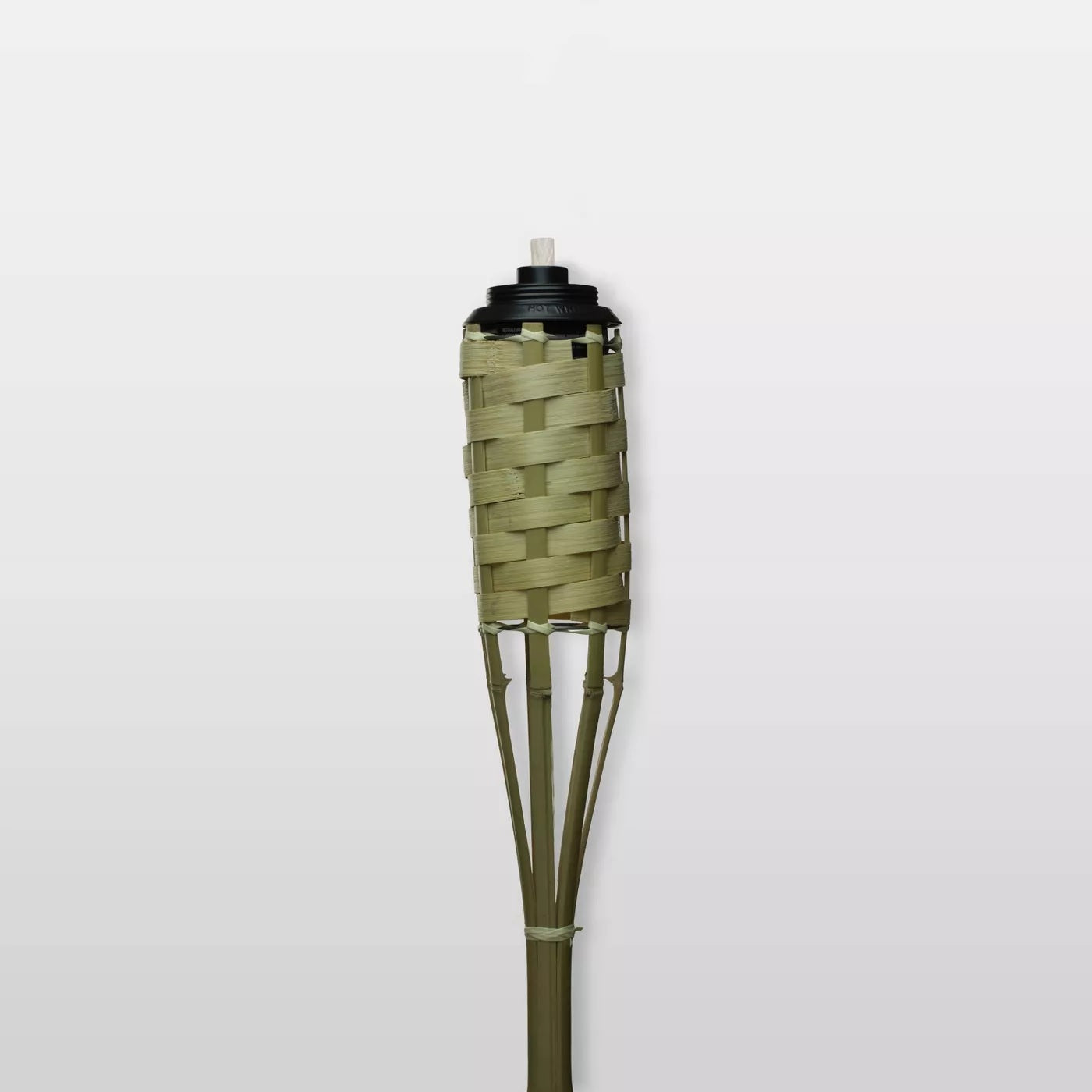 57" Weather-Resistant Coated Natural Bamboo TIKI® Torch