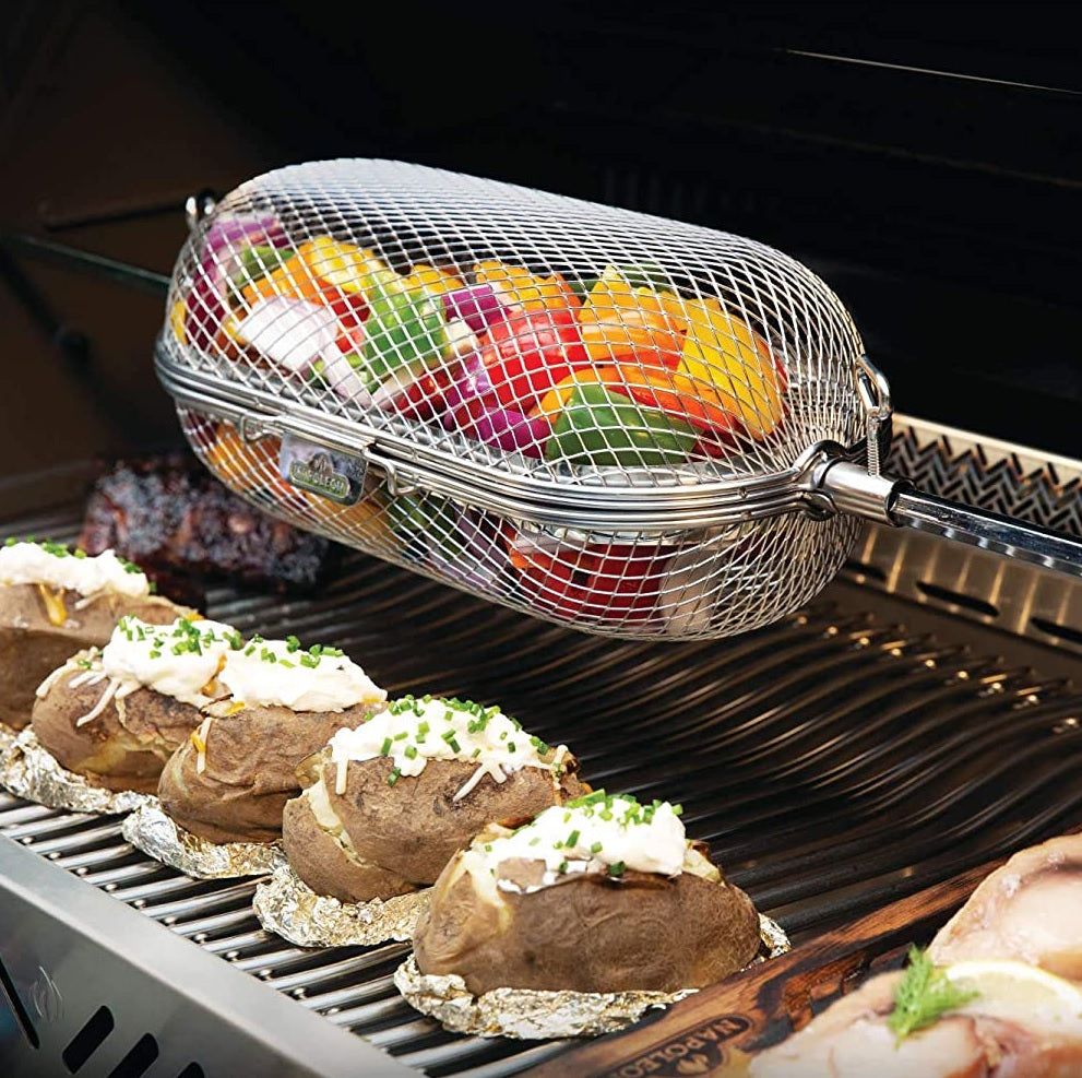 Napoleon Rotisserie Grill Basket Accessory 64000