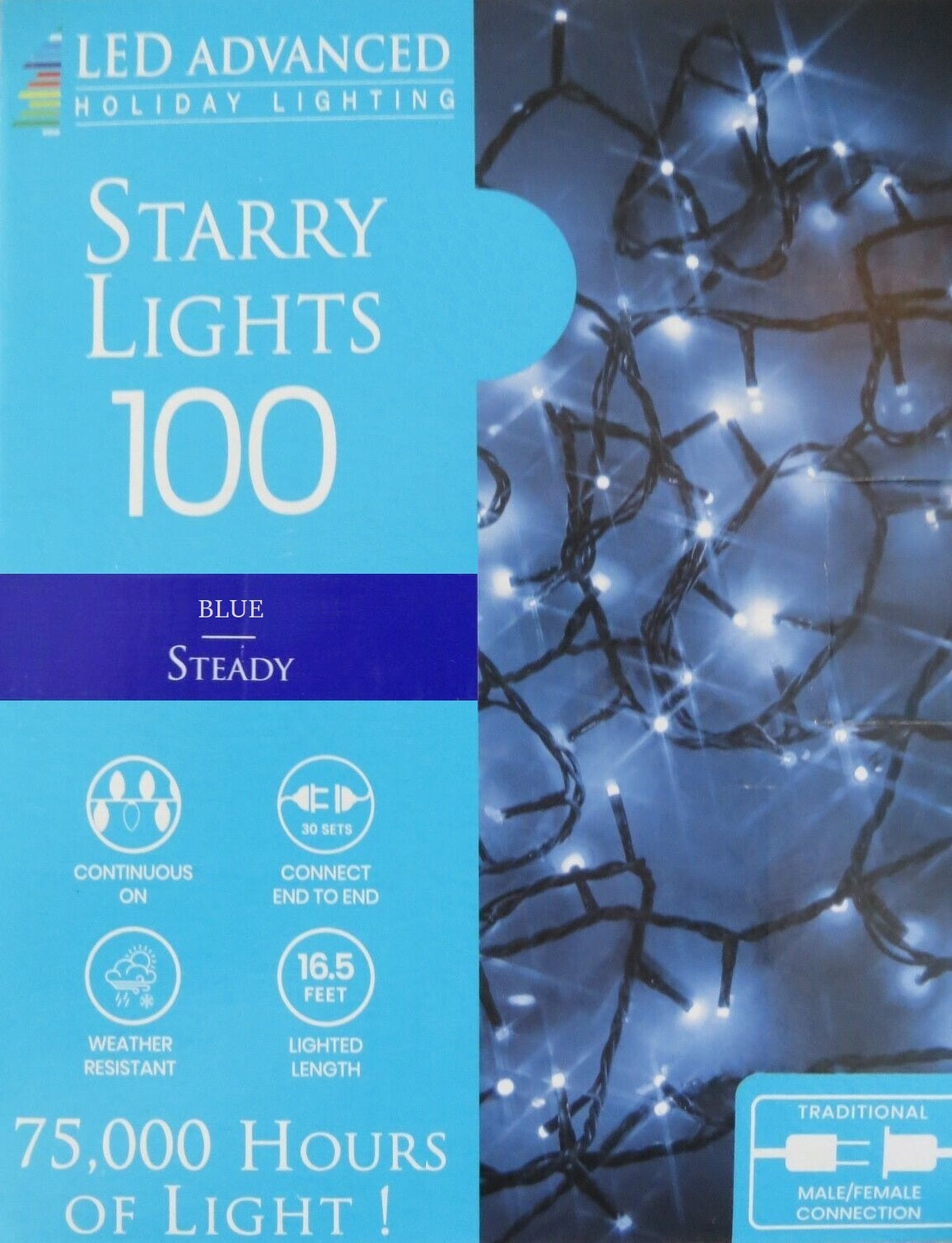Set of 100 Super Bright 3MM Micro Starry LED Lights