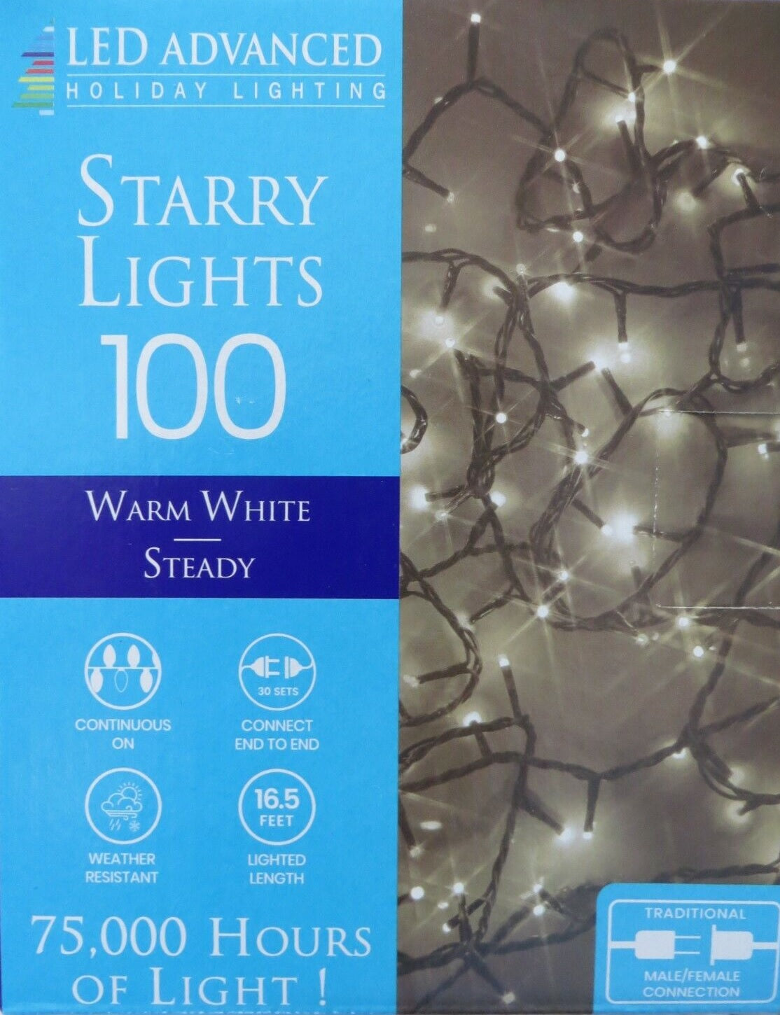 Set of 100 Super Bright 3MM Micro Starry LED Lights