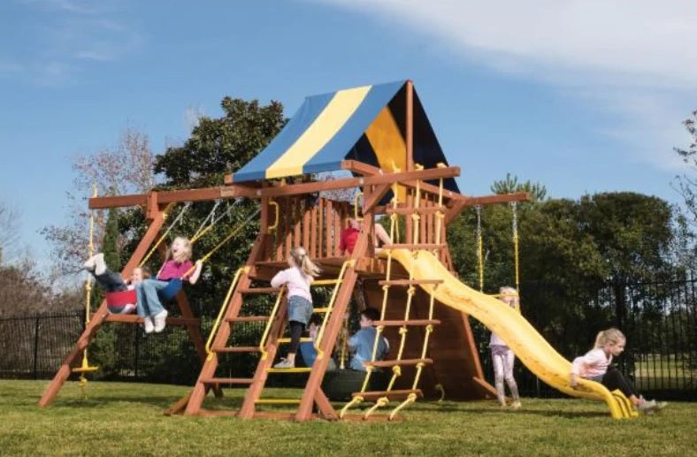 Parrot Island Playcenter with Tarp
