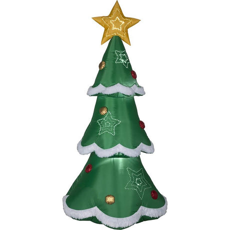 7.5' Micro-LED Christmas Tree Inflatable Decoration by Gemmy®
