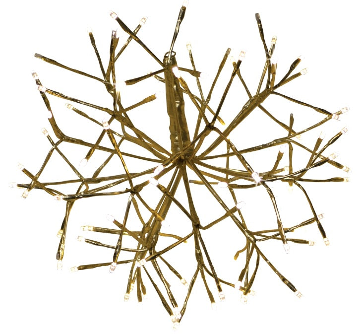 16" 3D Shimmering Sphere with LED Lights