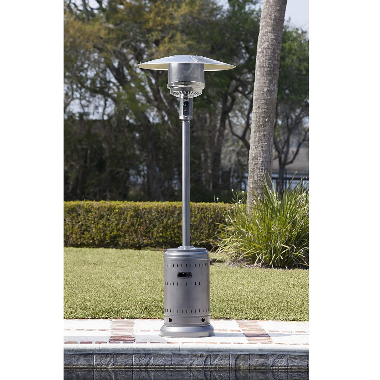 Stainless Steel Standing Propane Patio Heater