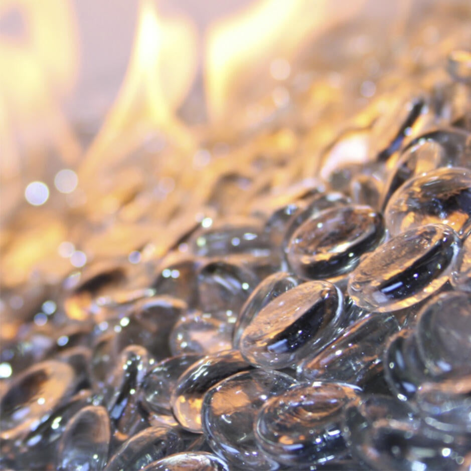 ½" Glacier Ice Fire Pit / Fireplace Beads