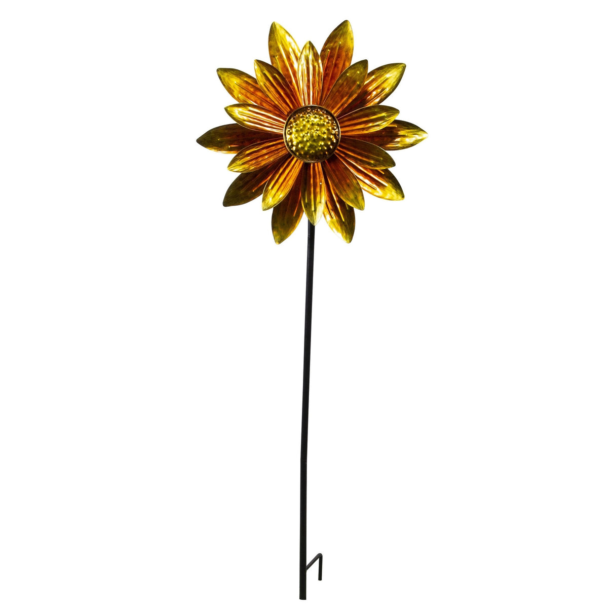 Floral Wind Spinner Garden Stake