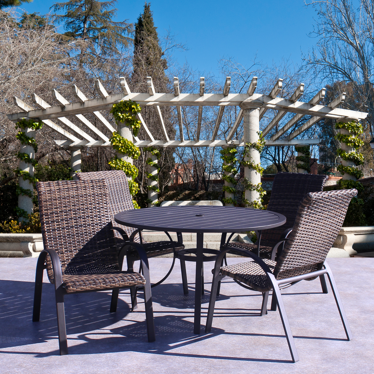 Dublin Woven Sling Patio Dining Sets