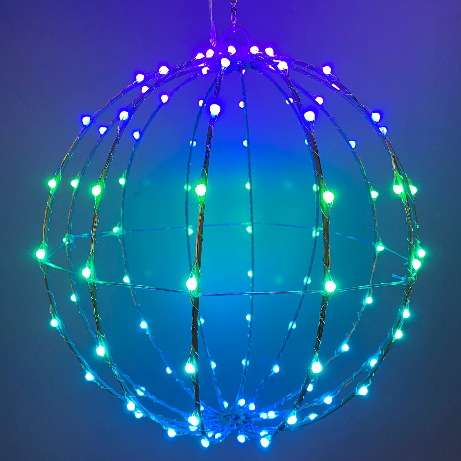 3D Foldable LED Sphere Ornament