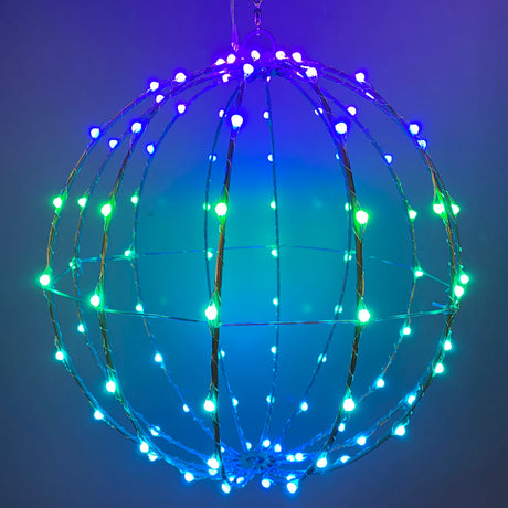 3D Foldable LED Sphere Ornament